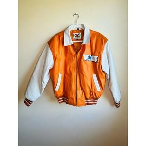 Vintage 1995 Tennessee volunteers football leather jacket